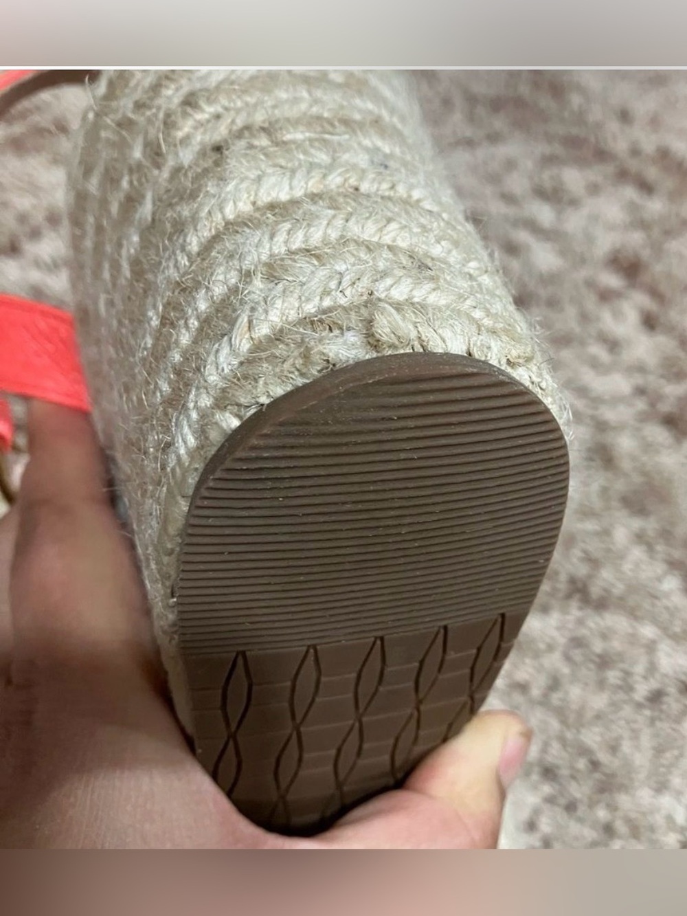 Kate Spade Tarin' Platform Espadrille Wedge Sandal * Size 10 - Picture 10 of 16